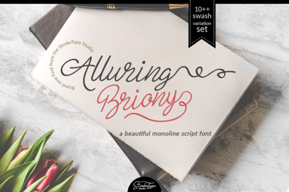 Alluring Briony: A Delicate Script Font Review