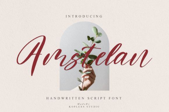Amstelan Font Review for Modern Campaigns