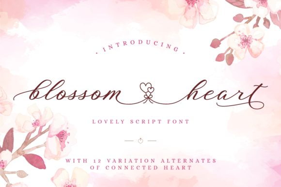 Blossom Heart Font: A Marketer’s Review