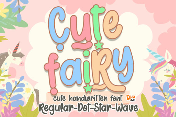 Cute Fairy: A Handwritten Font for Authentic Branding