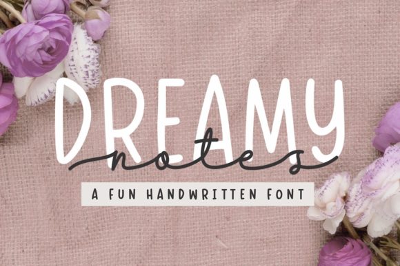 Dreamy Notes Duo: A Perfect Font Pairing for Branding