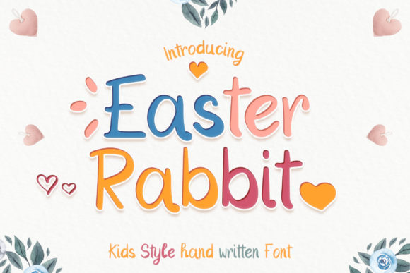 Easter Rabbit Font: A Sweet Typeface for Branding