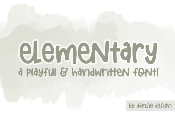 Elementary: The Handwritten Font That Elevates Campaigns