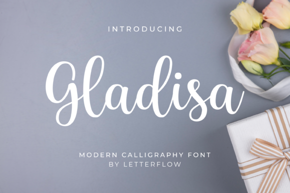 Gladisa: A Refined Script Font for Modern Branding