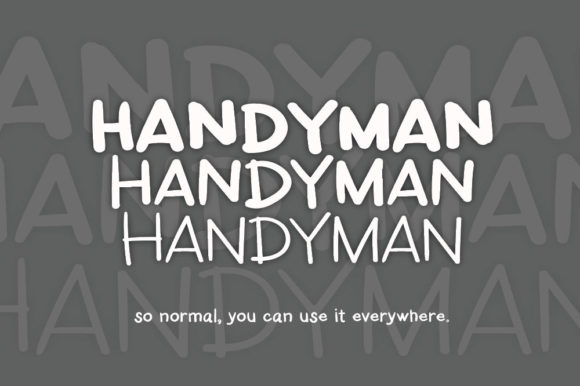 Handyman Font Review: A Clean Handwritten Typeface for Branding