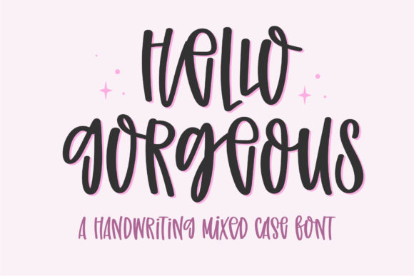 Hello Gorgeous Font for Authentic Branding
