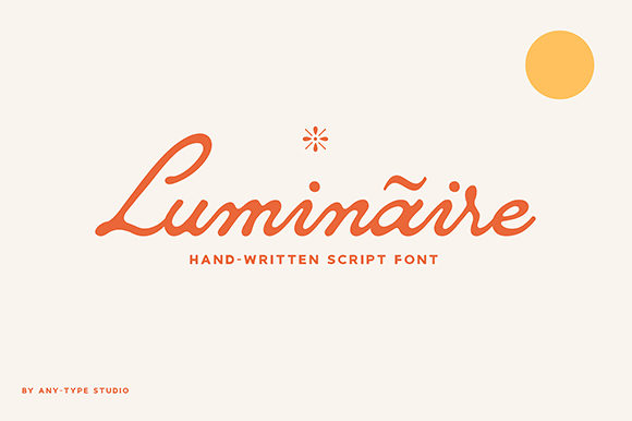 Luminaire Font: A Delicate Script for Modern Branding