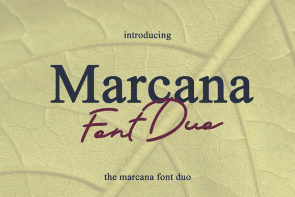 Marcana Font: Elevate Your Brand Visuals