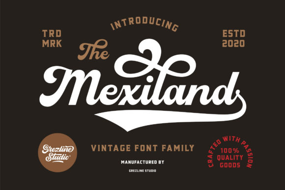 Mexiland Typeface: Bold Script for Campaigns