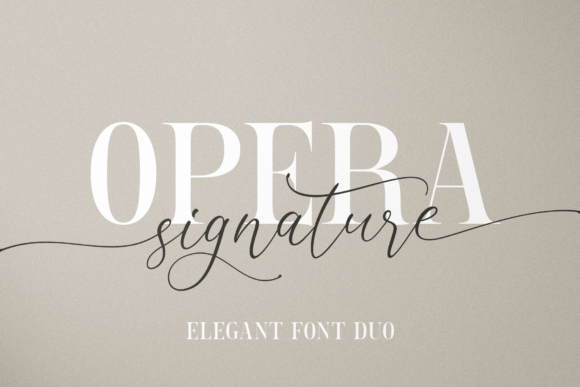 Opera Signature: A Premium Font for Modern Web Design