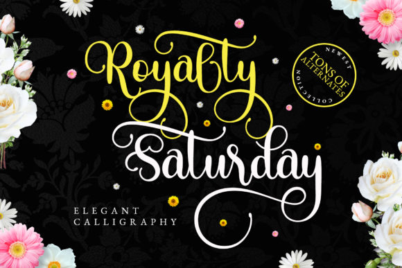 Royalty Saturday: A Luxurious Script Typeface