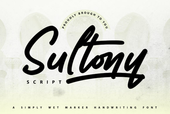 Sultony Marker Handwriting Font for Bold Campaigns
