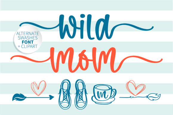 Wild Mom: A Handwritten Font for Authentic Branding